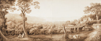 KT 2022 175
<br/>
Gezicht op Sorrento
<br/>
<em>Hackert, Jacob Philipp (1737-1807)</em>